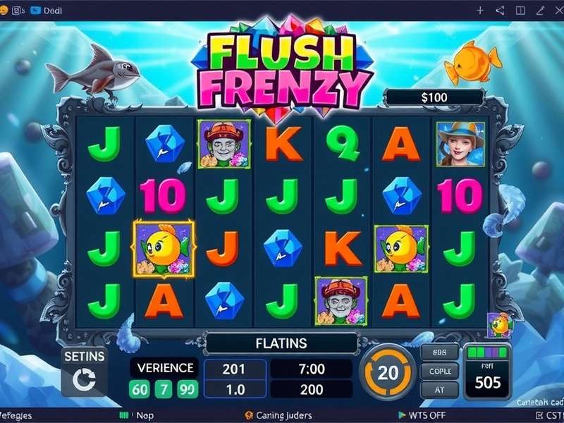 Flush Frenzy Game Interface